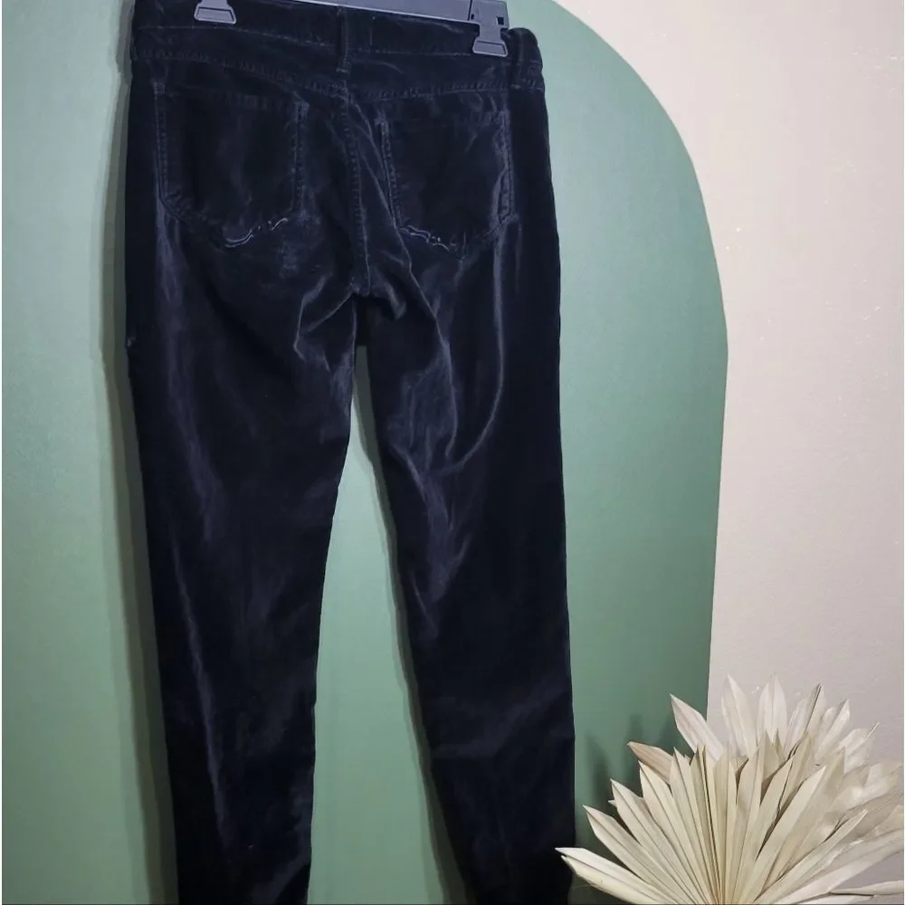 WILDFOX Size 30 Black Velvet Marianne Skinny Jeans - Picture 3 of 5